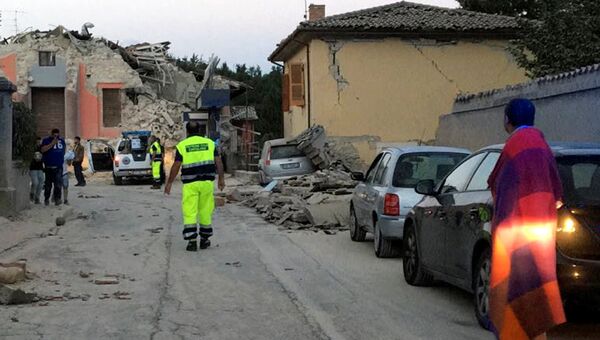 Землетрясение в Италии. 24 августа 2016