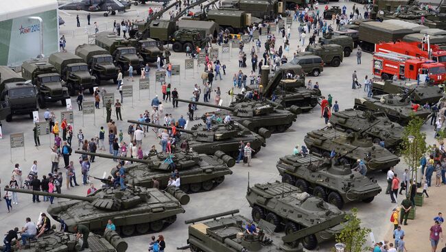 Международный военно-технический форум Армия-2015, архивное фото