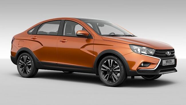 Автомобиль LADA Vesta Cross Concept. Архивное фото