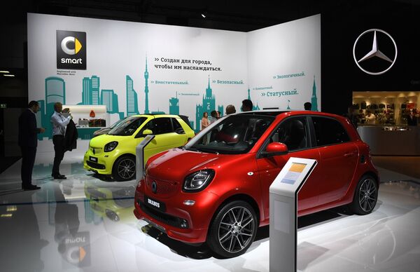 Автомобили Smart на московском международном автомобильном салоне-2016 Автомобили Smart на московском международном автомобильном салоне-2016