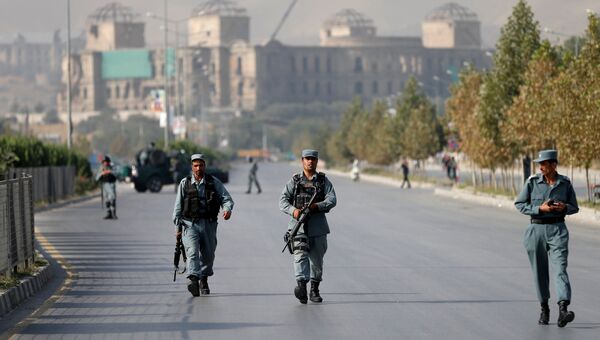 Афганские полицейские. Архивное фото
