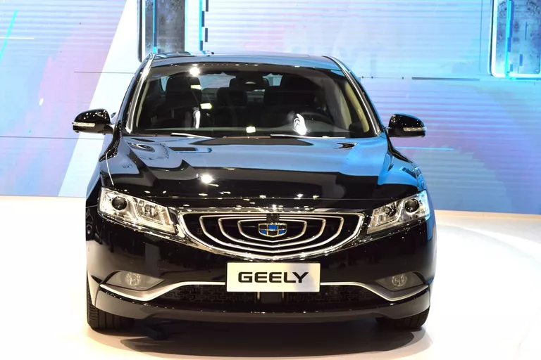 Автомобиль Geely Emgrand GT на Московском международном автомобильном салоне-2016 Автомобиль Geely Emgrand GT на Московском международном автомобильном салоне-2016