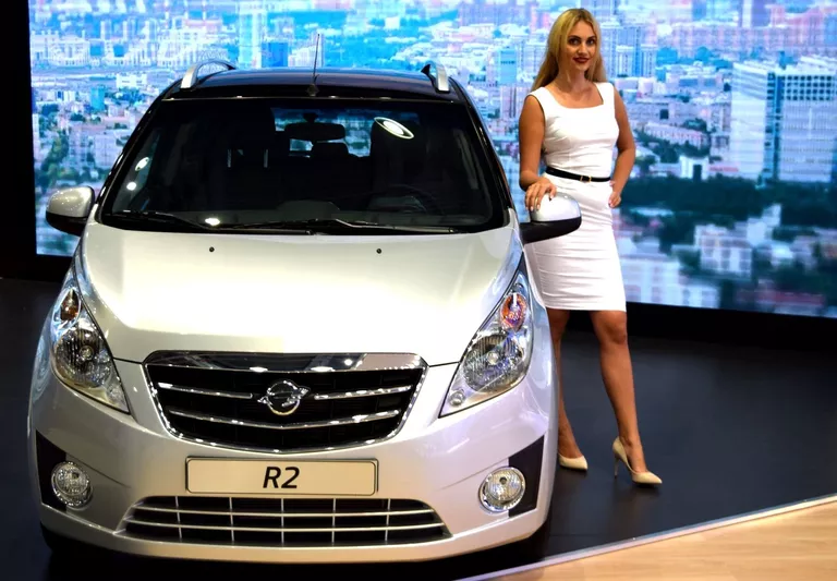 Автомобиль Ravon R2 на Московском международном автомобильном салоне-2016 Автомобиль Ravon R2 на Московском международном автомобильном салоне-2016