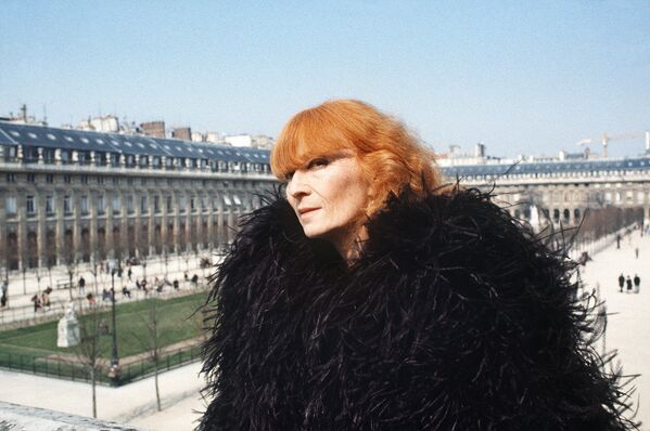 Французский кутюрье Соня Рикель в Париже, 1984 год