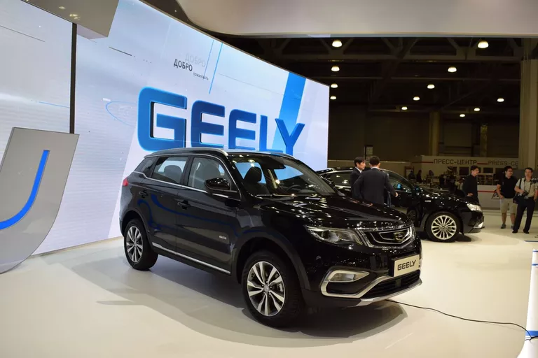 Автомобиль Geely NL-3 на Московском международном автомобильном салоне-2016 Автомобиль Geely NL-3 на Московском международном автомобильном салоне-2016