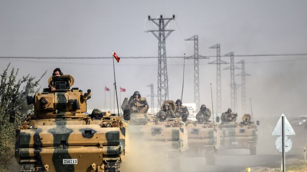 Армия Турции при поддержке международной коалиции воздушных ударов начала операцию с участием истребителей и элитных сухопутных войск против ИГ (ДАИШ)