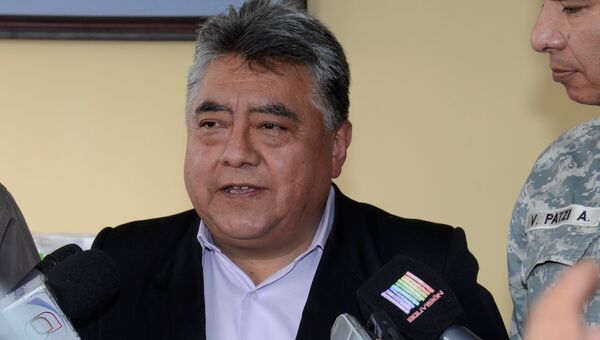 Заместитель главы МВД Боливии Родольфо Ийянес