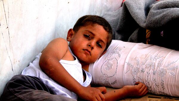 Дети в Алеппо. Архивное фото