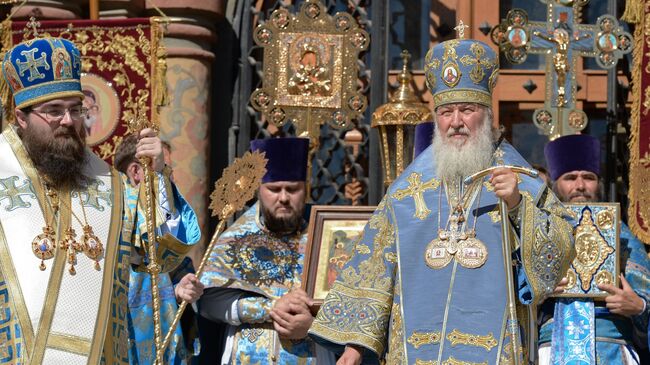 Божественная литургия в праздник Успения Пресвятой Богородицы