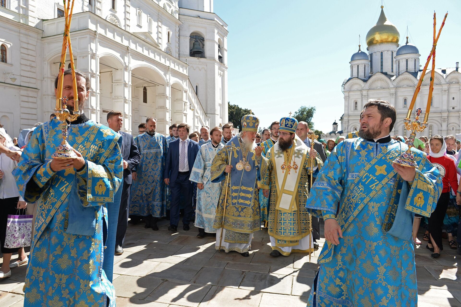 Божественная литургия в праздник Успения Пресвятой Богородицы - РИА Новости, 1920, 02.08.2023