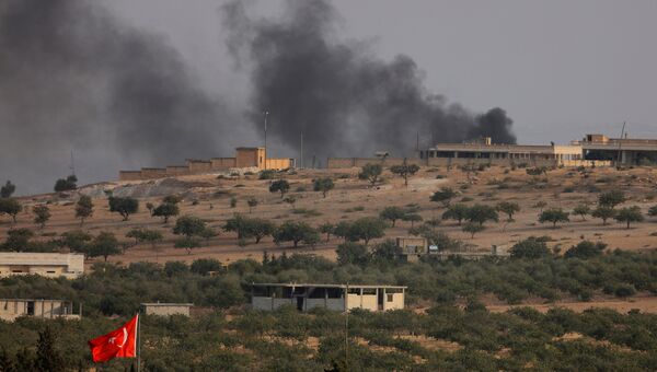 Военная операция турецких войск в районе города Джараблус, Сирия