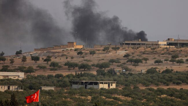 Военная операция турецких войск в Сирии. Архивное фото