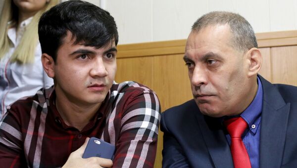 Абдувахоб Маджидов на предварительных слушаниях в Гагаринском районном суде