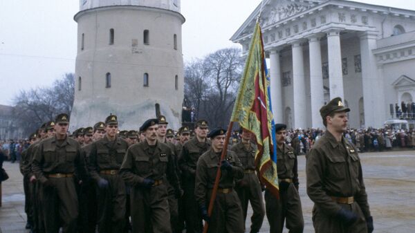 Военные литовской армии. Архивное фото