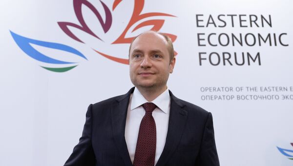Пресс-брифинг министра РФ по развитию Дальнего Востока Александра Галушки в рамках Восточного экономического форума