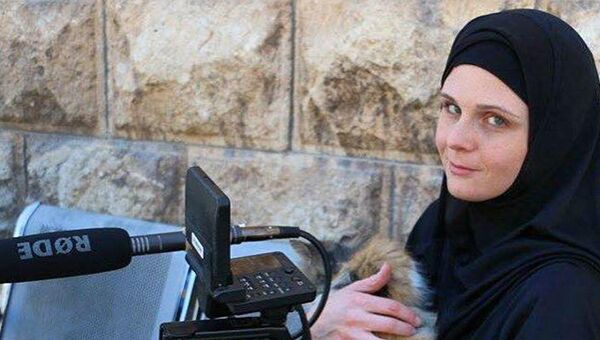 Американская журналистка Линдси Снелл в Сирии. Архивное фото