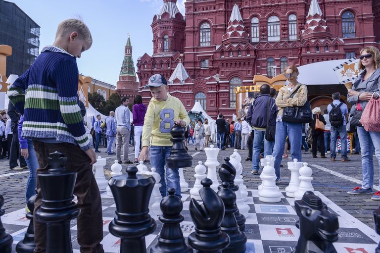 Мероприятия для детей на Красной площади в рамках фестиваля Спасская башня