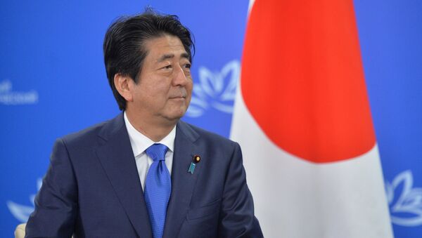 Премьер-министр Японии Синдзо Абэ. 2 сентября 2016