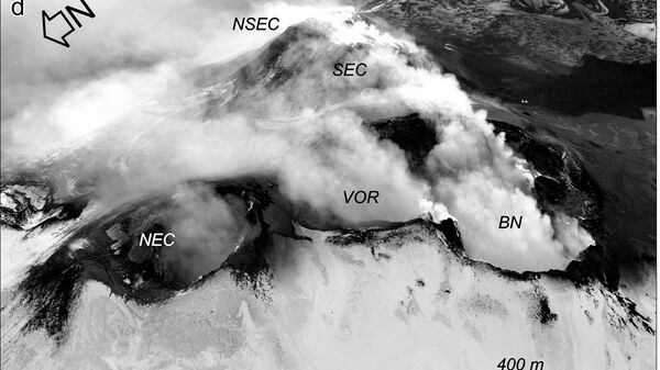 Жерла вулкана Этна