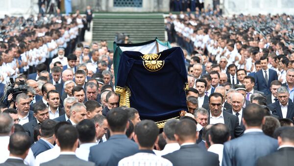 Похороны президента Узбекистана Ислама Каримова, 3 сентября 2016