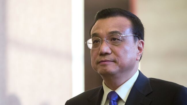 Премьер Государственного совета Китайской Народной Республики Ли Кэцян. Архивное фото