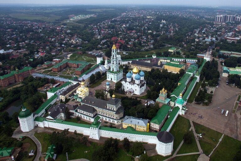 Троице-Сергиева лавра в городе Сергиевом Посаде Московской области