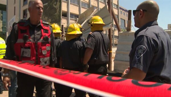 Поиск пропавших под паркингом в Тель-Авиве: работа спасателей и военных
