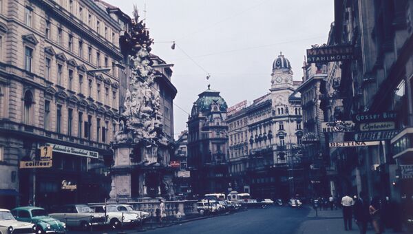 Улица Кертнерштрассе. Вена. Архивное фото