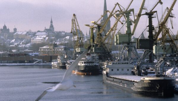Таллинский торговый порт. Архивное фото
