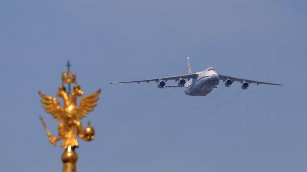 Тяжёлый дальний транспортный самолёт АН-124-100 Руслан. Архивное фото