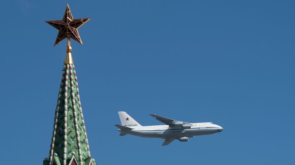 Самолет АН-124-100 Руслан. Архивное фото