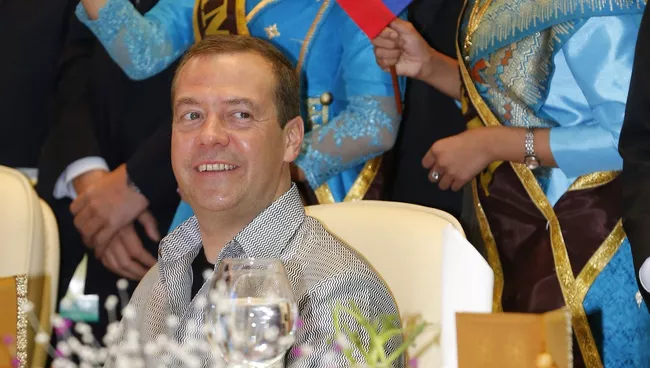 Председатель правительства РФ Дмитрий Медведев на 11-м Восточноазиатском саммите (ВАС)