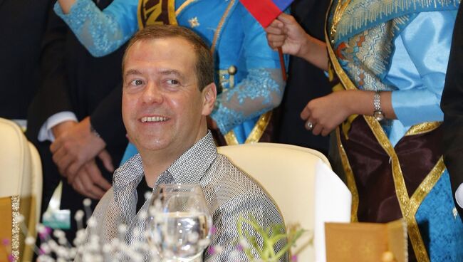 Председатель правительства РФ Дмитрий Медведев на 11-м Восточноазиатском саммите (ВАС)