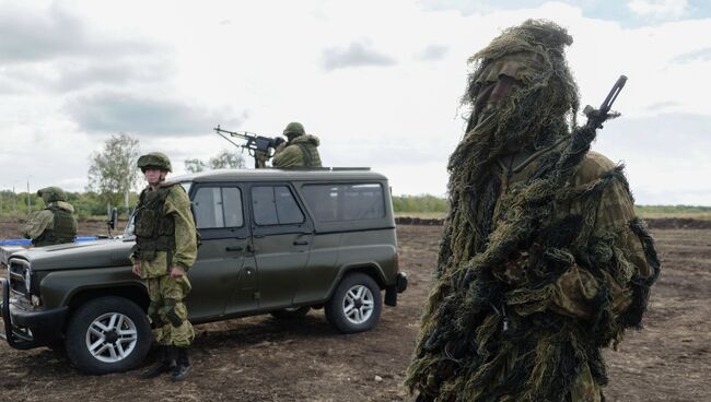 Демонстрационный показ военной техники и вооружения в рамках Международного военно-технического форума Армия-2016