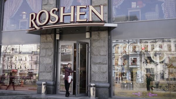 Магазин Roshen в Киеве, Украина