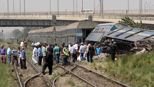 Железнодорожная катастрофа в Египте