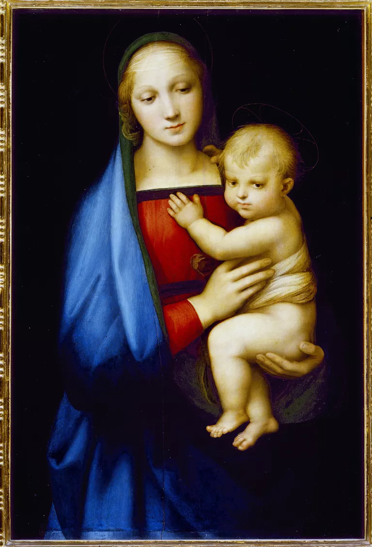 Рафаэль Санти. Мадонна Грандука, 1505, Палаццо Питти, Флоренция Рафаэль Санти. Мадонна Грандука, 1505, Палаццо Питти, Флоренция