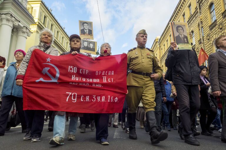 Патриотическая акция Бессмертный Ленинград в Санкт-Петербурге