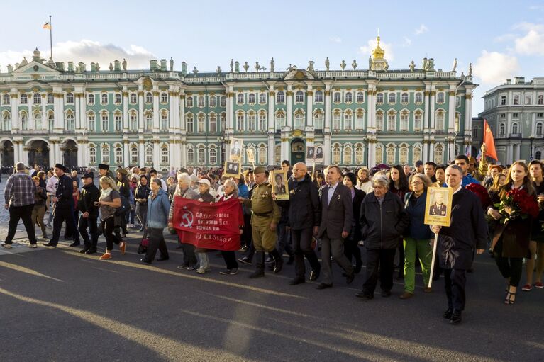 Патриотическая акция Бессмертный Ленинград в Санкт-Петербурге