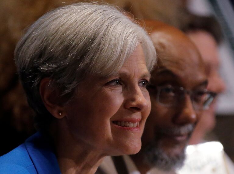 Кандидат в президенты США от Зеленой партии Джилл Стайн. 8 сентября 2016 года Кандидат в президенты США от Зеленой партии Джилл Стайн. 8 сентября 2016 года