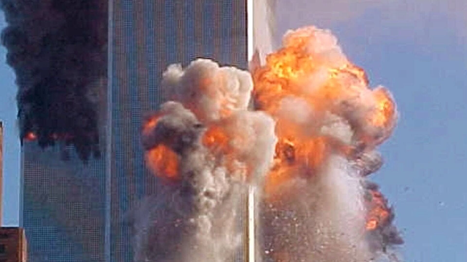 Во время теракта 11 сентября 2001 года в Нью-Йорке - РИА Новости, 1920, 03.09.2021