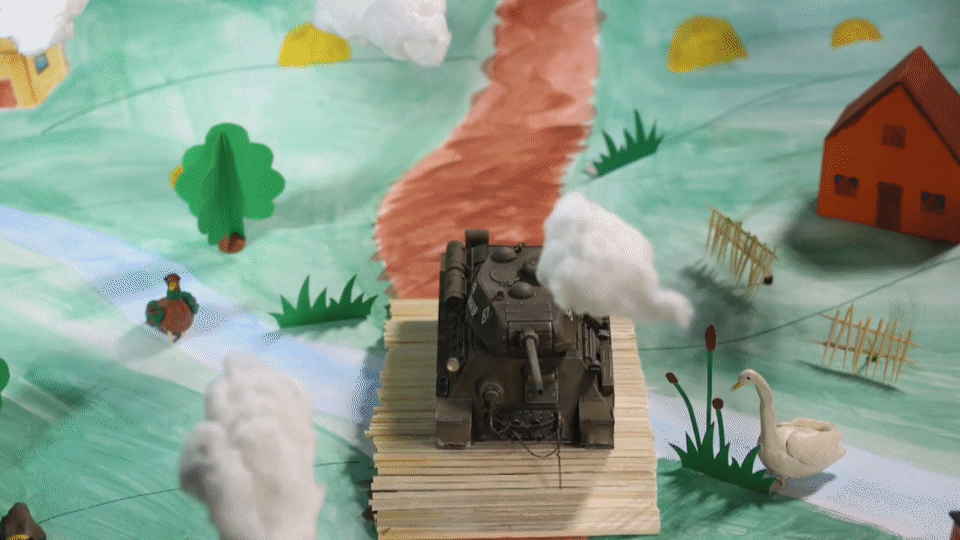 Минобороны подготовило ко Дню танкиста детский мультфильм о танке Т-34
