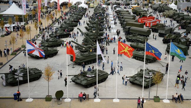 Военная техника на Международном военно-технический форуме Армия-2016. Архивное фото