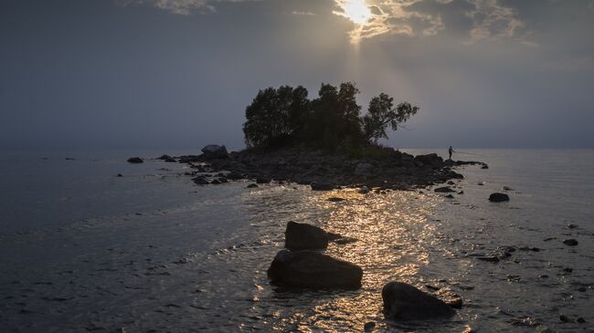 Вид на озеро Байкал. Архивное фото