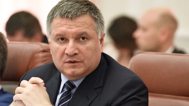 Министр внутренних дел Министр внутренних дел Украины Арсен Аваков на заседании Кабинета министров Украины в Киеве. Архивное фото