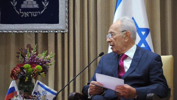 Экс-президент Израиля Шимон Перес. Архивное фото