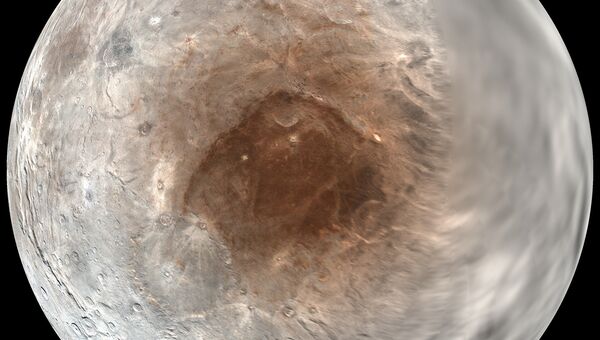 Регион Мордор на поверхности Харона, спутника Плутона