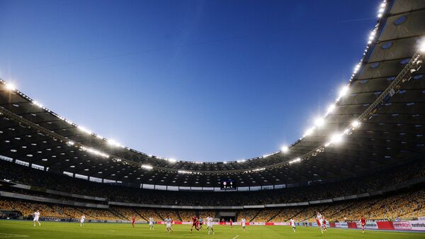Стадион национального спортивного комплекса Олимпийский в Киеве