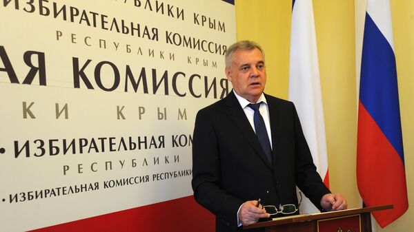 Председатель Центральной избирательной комиссии Крыма Михаил Малышев