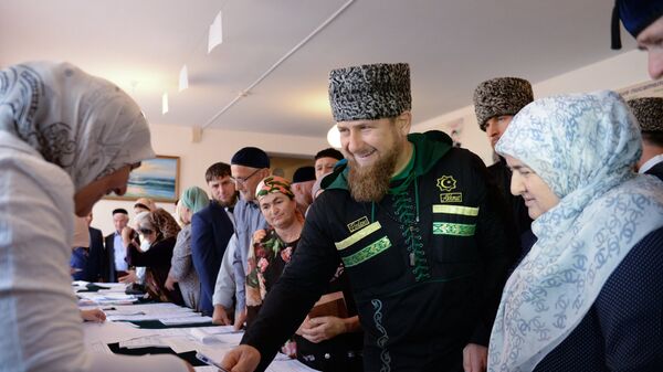 Голосование общественно-политических лидеров в Чечне